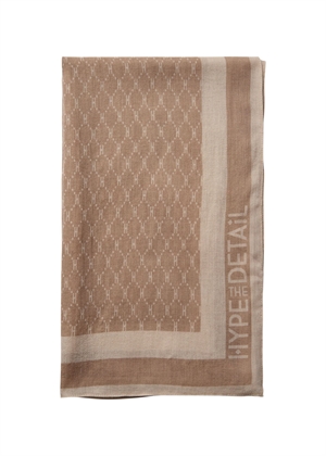 Hype The Detail logo scarf Beige/Creme 